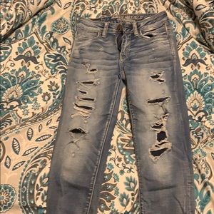 American Eagle super stretch jeans